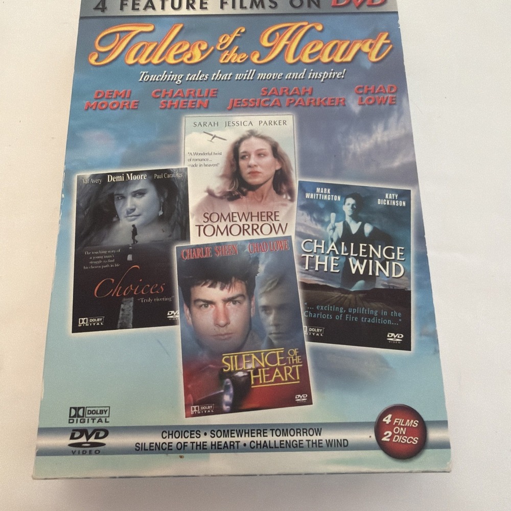Tales of the Heart 4 Movie DVD Box Set Legacy Entertainment‎ Drama Romance